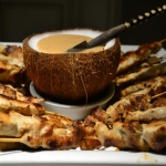 Coconut and Peanut Butter Chicken Satay