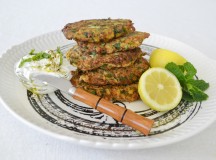 Lemon and Herb Zucchini Fritters